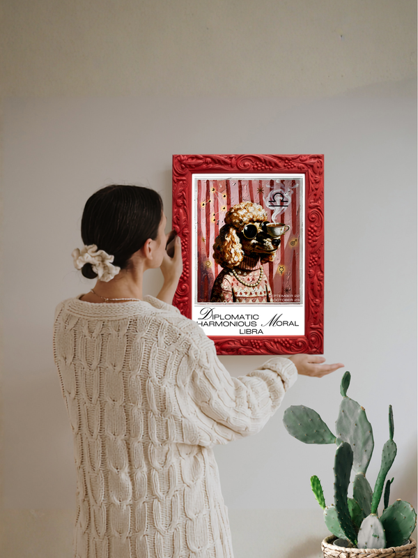 Plakat astrologiczny — wybór znaku, wnętrze i prezent | Zodii