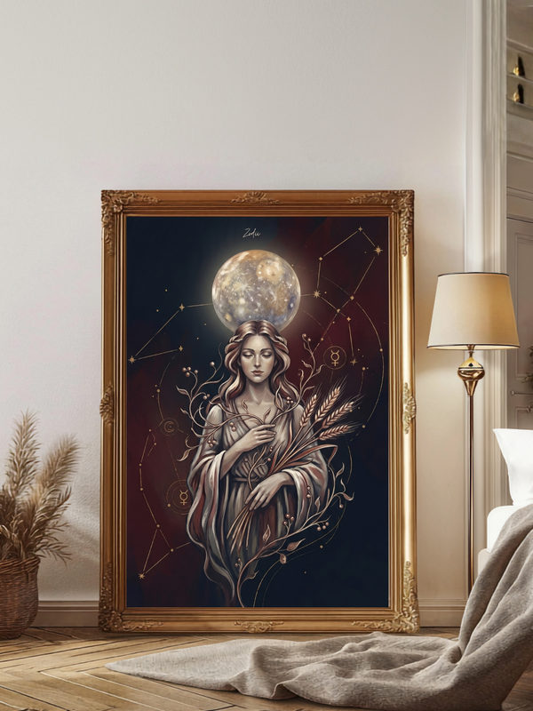 Plakat astrologiczny Panna znak zodiaku – kolekcja Modern
Mystic, druk fine art na papierze muzealnym 210g