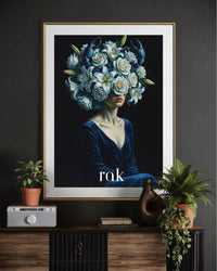 Plakat Astrologiczny Rak — Floral Mystic | Zodii